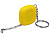 Брелок-рулетка 1м Block, желтый - миниатюра - рис 2.