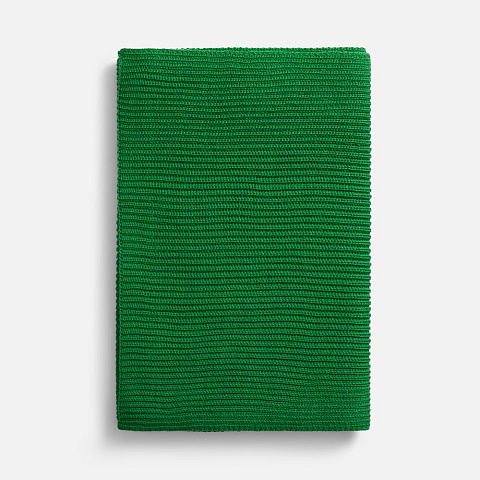 Шарф Nobilis Mono, ярко-зеленый - рис 3.