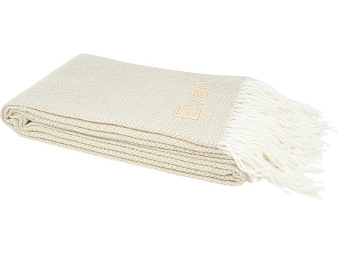 Летнее одеяло Zinnia, бежевый - рис 7.