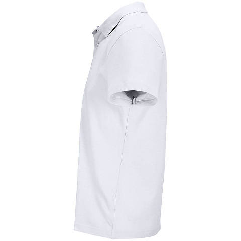 Рубашка поло унисекс Pulse, белая - рис 4.