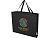 Odessa большая эко-сумка из переработанного хлопка, сертифицированного согласно GRS, плотностью 220 г/м² - сплошной черный - миниатюра - рис 6.