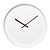 Часы настенные ChronoTop, белые - миниатюра
