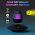 Левитирующая Bluetooth колонка с подсветкой черная - миниатюра