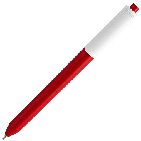 Ручка шариковая Pigra P03 Mat, красная с белым - рис 3.