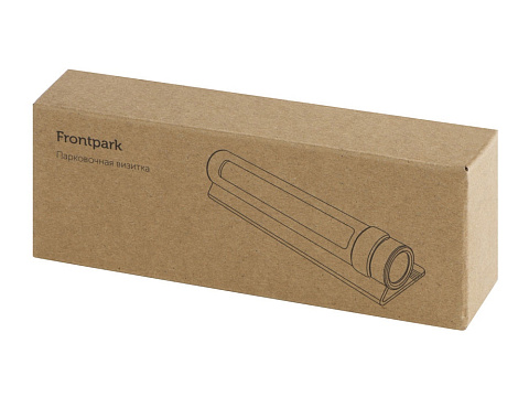 Парковочная табличка Frontpark, черный - рис 14.