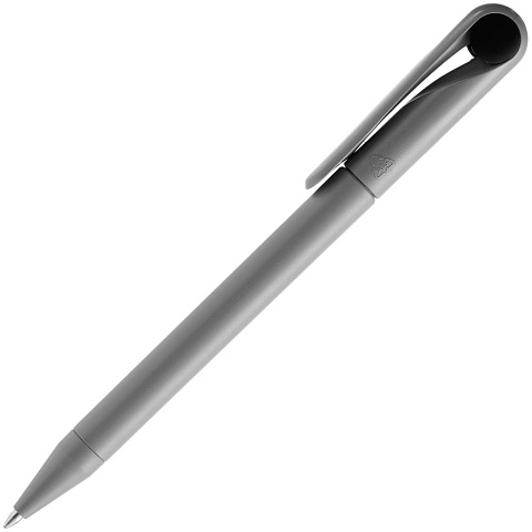 Ручка шариковая Prodir DS1 TMM Dot, серая с черным - рис 3.
