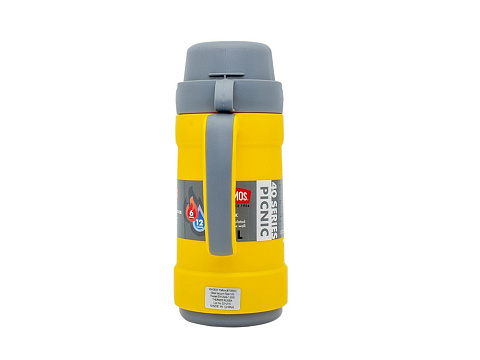 Термос со стеклянной колбой тм THERMOS PICNIC 40 Series Yellow 0,5L - рис 2.
