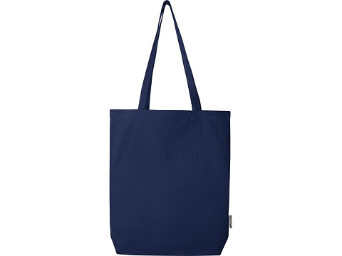 Florida эко-сумка плотностью 270 г/м² - темно-синий - рис 2.