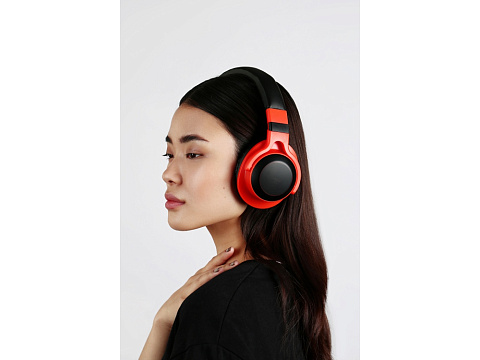 Беспроводные наушники Rombica mySound BH-15 Orange - рис 7.