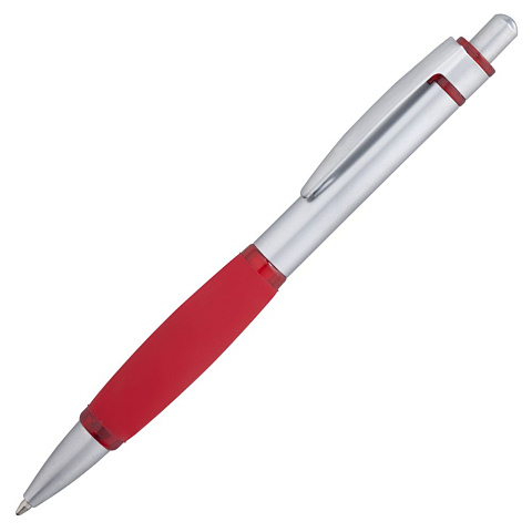 Ручка шариковая Boomer, с красными элементами - рис 2.
