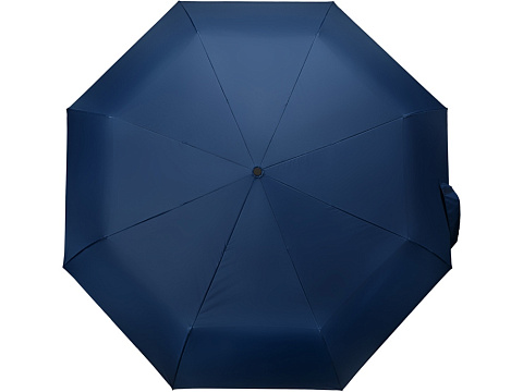 Зонт-автомат складной Canopy, синий - рис 4.