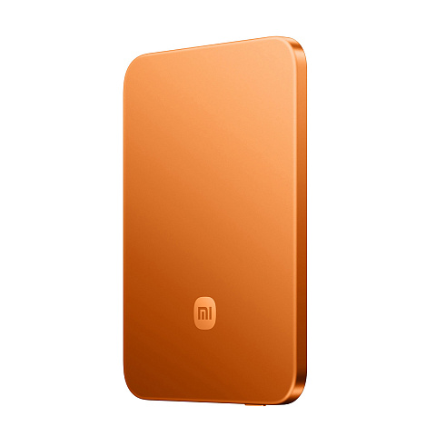 Внешний аккумулятор UltraThin Magnetic Power Bank 5000 15 Вт, c CCC сертификацией, оранжевый - рис 2.