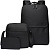 Рюкзак-сет TRAVEL TO GO, черный/красный - миниатюра - рис 3.