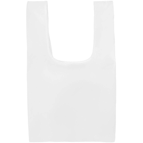 Складная сумка для покупок Packins, белая - рис 3.