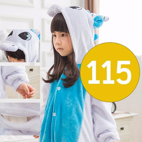 Детская пижама кигуруми Единорог - рис 11.