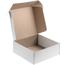 Подарочная коробка белая 34 см