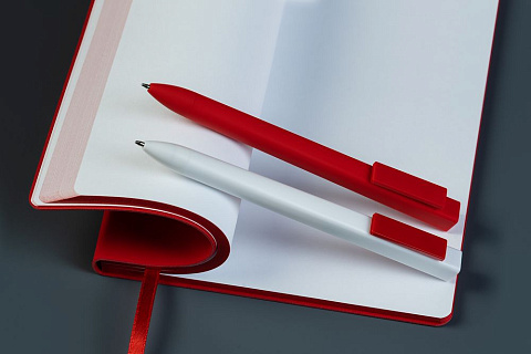 Ручка шариковая Swiper SQ Soft Touch, красная - рис 7.