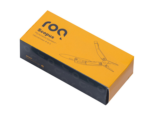 Мультитул-пассатижи Scopus 4-в-1 с двумя битами, черный (Р) - рис 7.