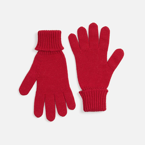 Перчатки Alpine, красные (гвоздика) - рис 3.