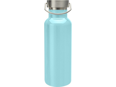 Бутылка для воды Thor из нержавеющей стали, сертифицированной по стандарту RCS, бирюзовый - рис 2.