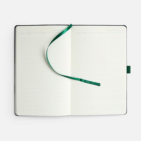 Ежедневник Lungo, недатированный, зеленый - рис 9.