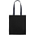 Холщовая сумка BrighTone, черная с темно-синими ручками - миниатюра - рис 4.