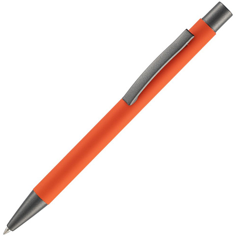 Ручка шариковая Atento Soft Touch, оранжевая - рис 2.