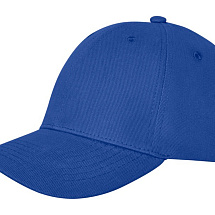 Бейсболка Davis, 6 панелей, синий