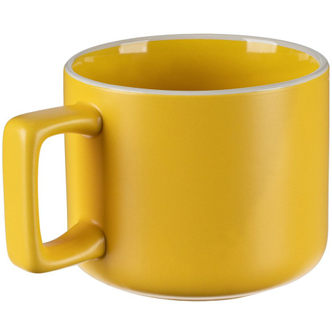 Чашка Fusion, ver.2, желтая - рис 3.