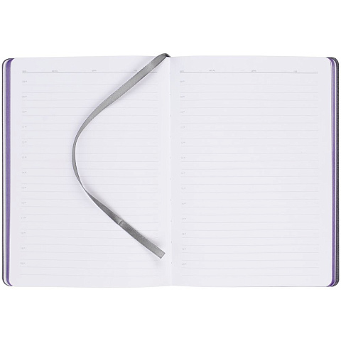 Ежедневник Frame, недатированный, фиолетовый с серым - рис 9.