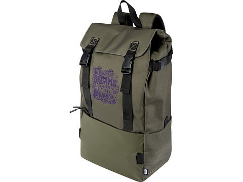 Roam модульный рюкзак из переработанных материалов, сертифицированных согласно GRS - Зеленый - рис 6.