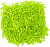Бумажный наполнитель Chip, зеленый неон - миниатюра