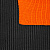 Шарф Snappy, темно-серый с оранжевым - миниатюра - рис 3.