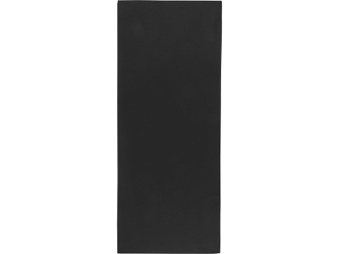 Althea спортивное полотенце 30х80 см - сплошной черный - рис 3.