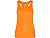 Топ спортивный Shura женский, неоновый оранжевый - миниатюра