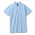 Рубашка поло мужская Spring 210, голубая - миниатюра
