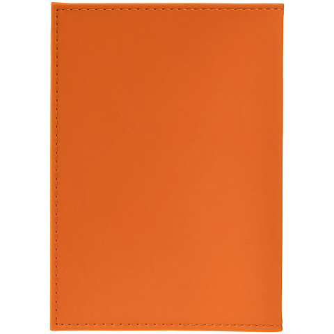 Обложка для паспорта Shall, оранжевая - рис 3.