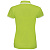 Рубашка поло женская Pasadena Women 200 с контрастной отделкой, зеленый лайм с белым - миниатюра - рис 3.