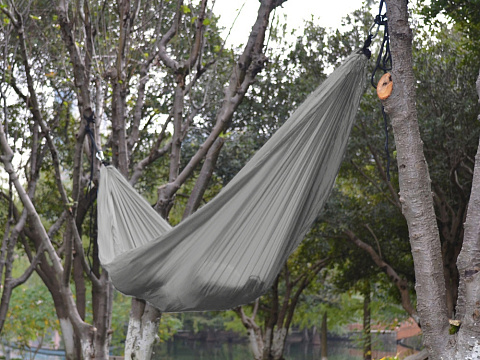 Гамак Lazy, серый - рис 5.