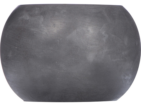 Круглая свечка в бетоне, фитиль дерево, oud wood - рис 5.