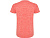 Спортивная футболка Zolder мужская, белый/меланжевый неоновый коралловый - миниатюра - рис 2.