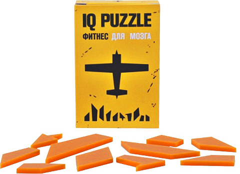 Головоломка IQ Puzzle, самолет - рис 2.
