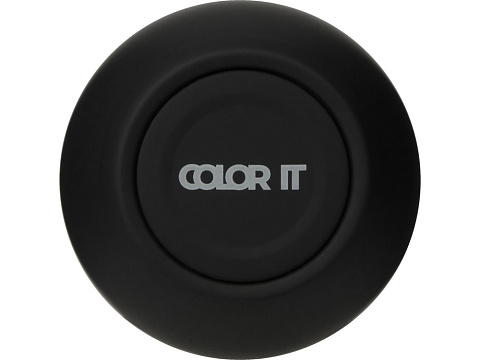 Термокружка Vacuum mug C1, soft touch, 370мл, черный - рис 4.