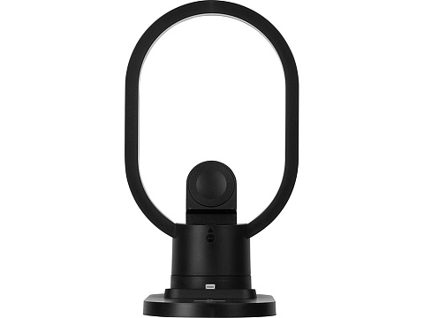 Беспроводная зарядная станция 4-в-1 Portal c лампой, 15 Вт, черный - рис 5.