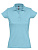 Рубашка поло женская Prescott Women 170, бирюзовая - миниатюра