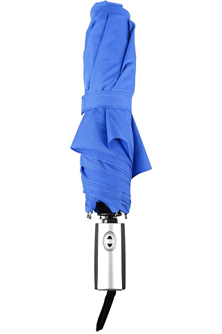 Зонт складной Fiber, ярко-синий - рис 4.