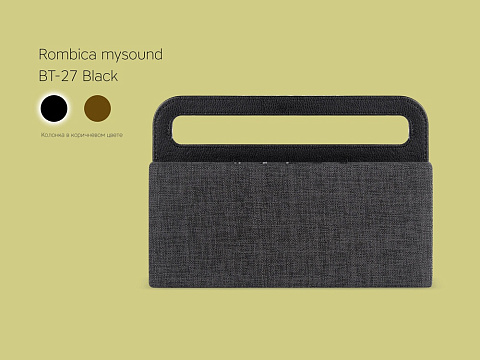 Портативная акустика Rombica mysound BT-27 Black (Р) - рис 7.