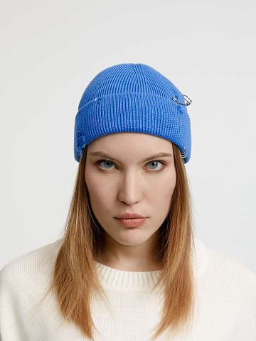 Шапка Pricker, синяя (аква) - рис 11.