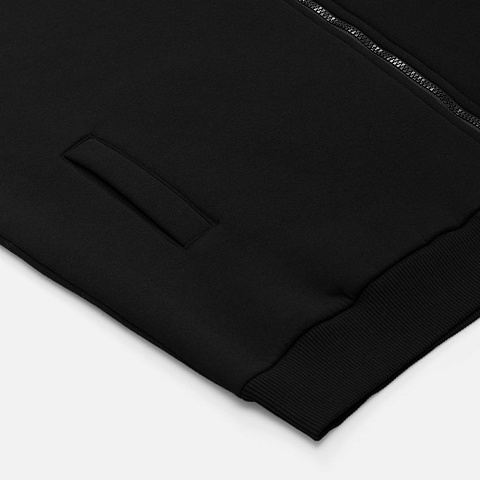 Бомбер унисекс Estado, черный - рис 7.