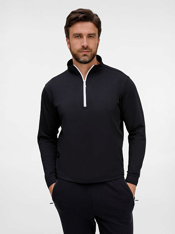 Свитшот на молнии Morfiss, черный - рис 7.